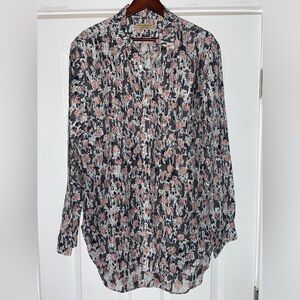 Burberry London Silhouette Figures Dress Shirt